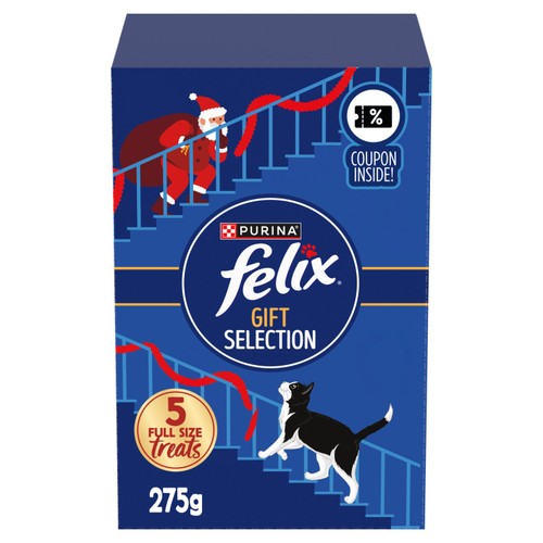 FELIX Cat Treats Christmas Gift Box 275g