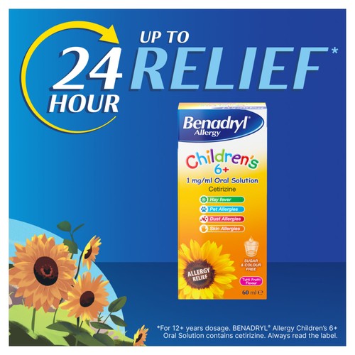 Benadryl Kids Tutti Frutti 60ml