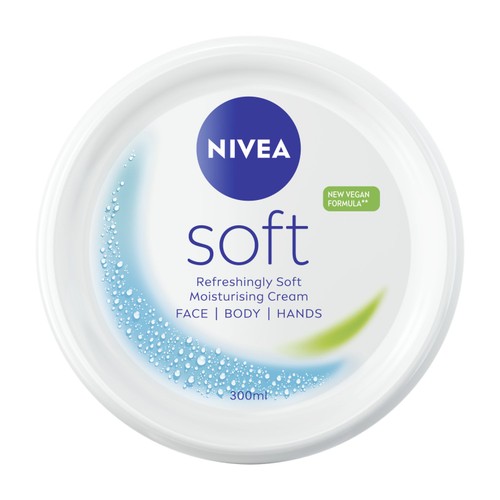NIVEA Soft Moisturising Cream for face, hands and body