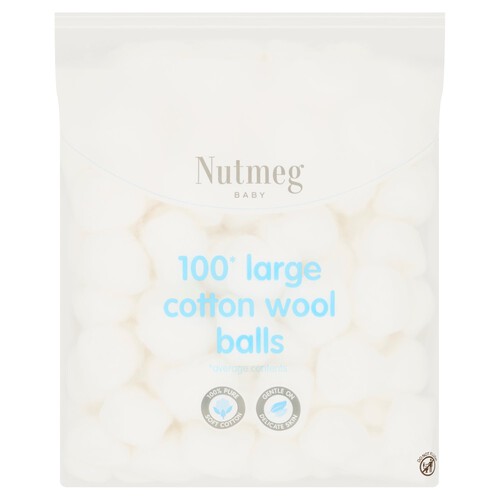  Nutmeg Large Cotton Wool Balls 