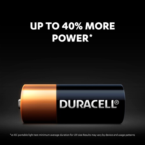 Duracell Alkaline N Batteries 1.5V (E90 / LR1)