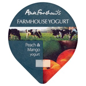 Ann Forshaw's Farmhouse Yogurt Peach & Mango Probiotic Yogurt