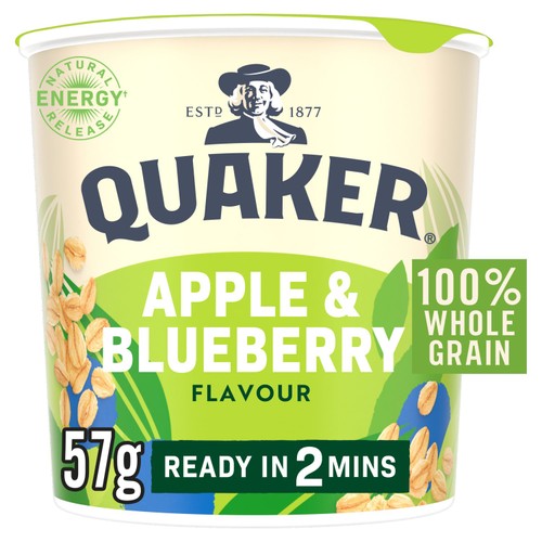 Quaker Oat So Simple Apple And Blueberry Porridge Pot