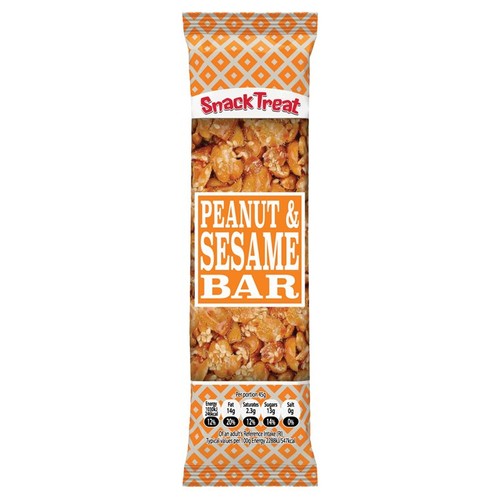 Snacktreats Peanut & Sesame Bar 45G