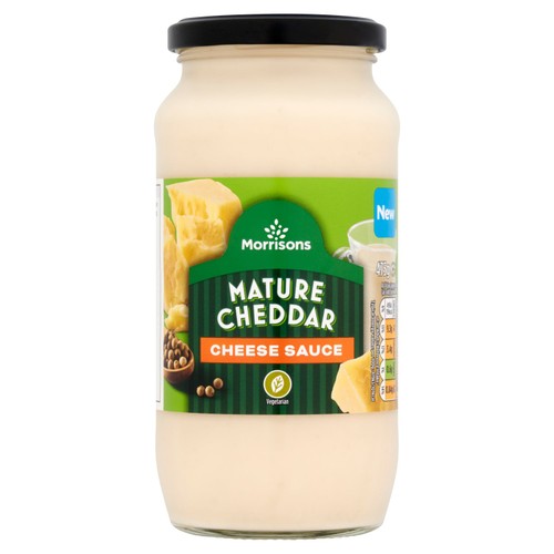 Morrisons mature cheddar cheese sauce