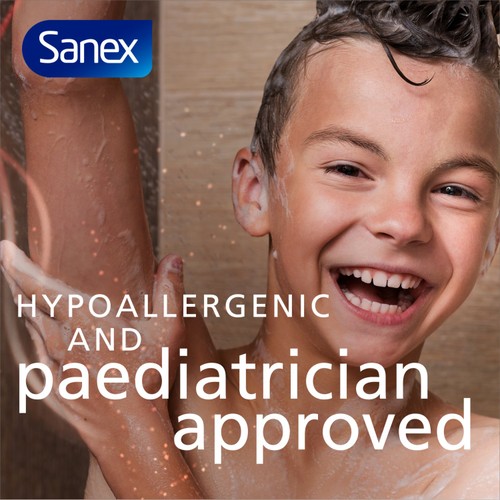 Sanex Expert Skin Health Head to Toe Body Wash Shower Gel for Kids