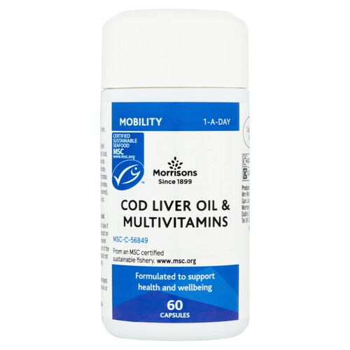 Morrisons Cod Liver Oil & Multivitamins 