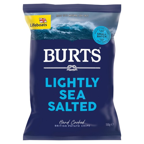 Burts Sea Salted Crisps 