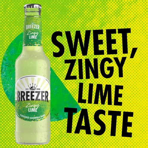 Bacardi Breezer Zingy Lime 