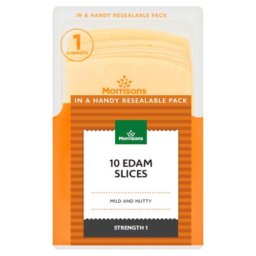 Morrisons Edam Slices 250g