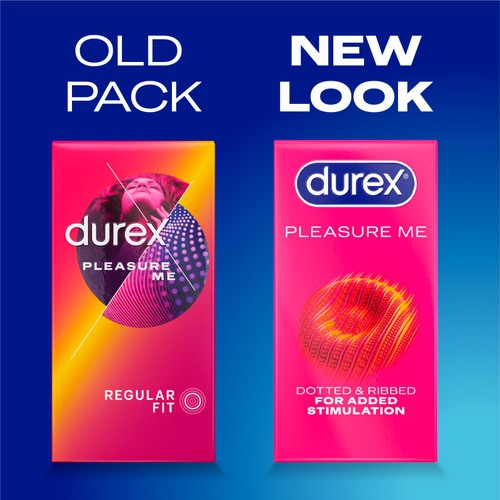 Durex Pleasure Me Ribbed and Dotted Condoms