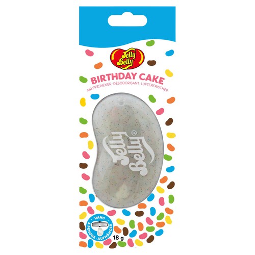 Jelly Belly Birthday Cake 3D Gel Car Air Freshener