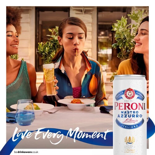 Peroni Nastro Azzurro Cans 