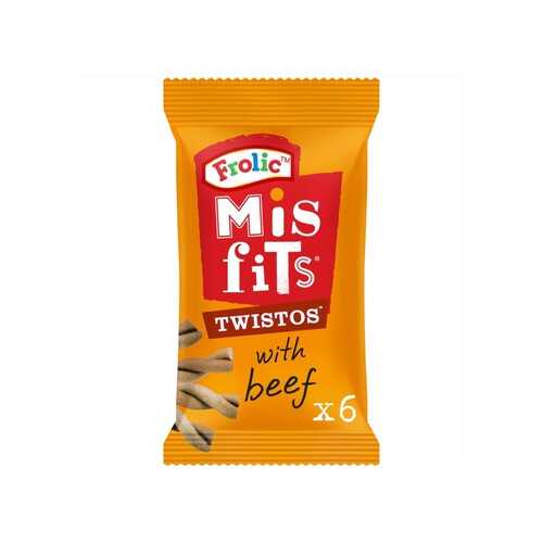 Misfits Twistos Dog Treats with Beef