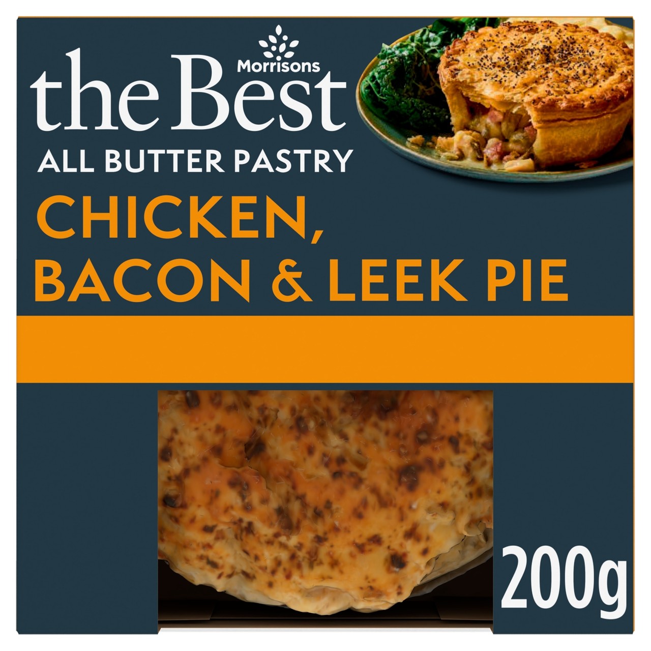 Morrisons Chicken Ham & Leek Pie 200G