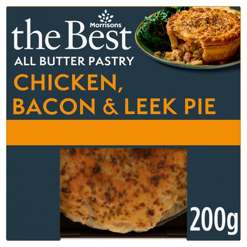 Morrisons Chicken Ham & Leek Pie 200G