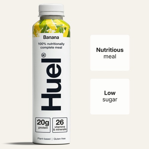 Huel Banana Flavour Ready-To-Drink Complete Meal 500ml