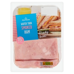 Morrisons Wafer Thin Smoked Ham Slices