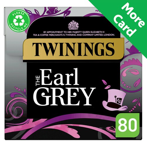 Twinings Earl Grey 80 Tea Bags