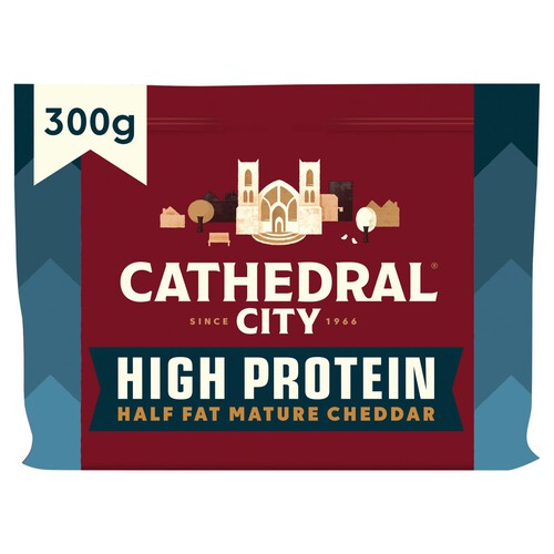 Cathedral City High Protein Half Fat Mature Cheddar