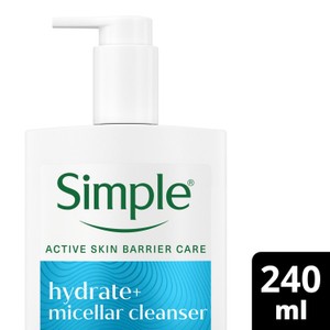 Simple Micellar Facial Cleanser Hydrate+ 240 ml