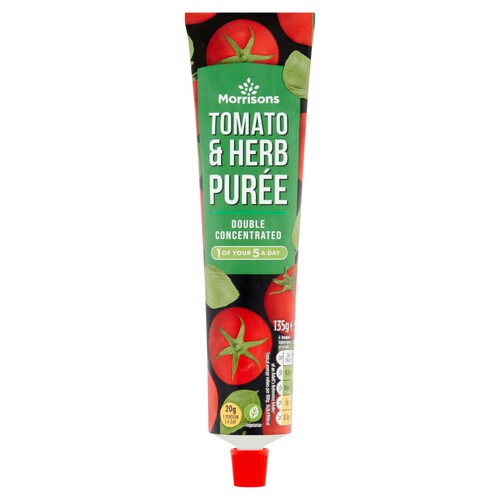 Morrisons Tomato Puree With Basil