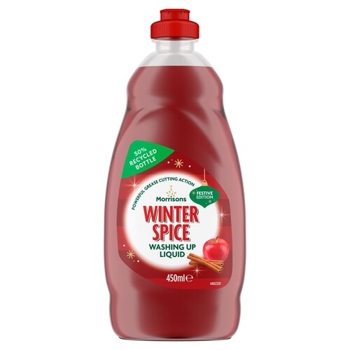 Morrisons Winter Spice Washing Up Liquid