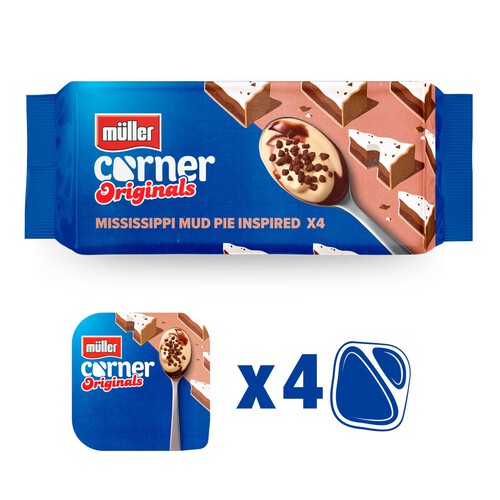 Muller Corner Originals Mississippi Mud Pie Yogurt