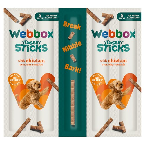 Webbox Chicken Dog Sticks