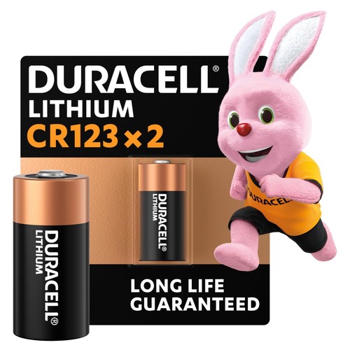 Duracell High Power Lithium 123 Batteries 3V (CR123 / CR123A / CR17345)