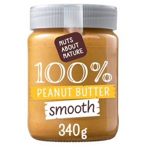 Nuts About Nature Peanut Butter Smooth 340G