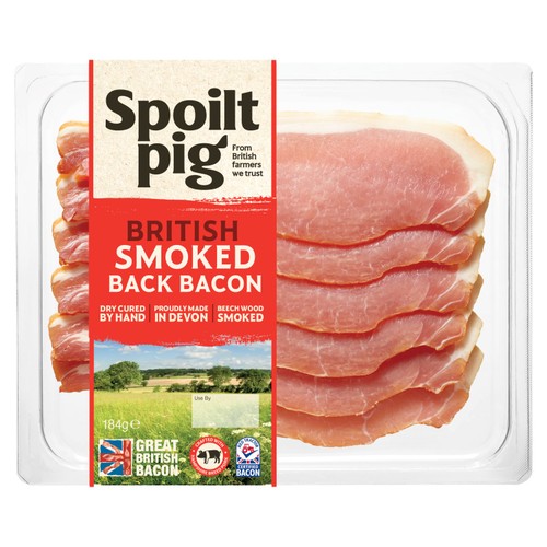 Spoiltpig Smoked Dry Cured Back Bacon Rashers