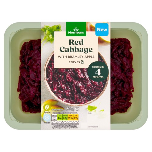 Morrisons Red Cabbage with Bramley Apple