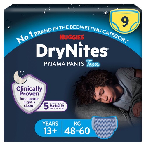 Huggies Drynites Pyjama Pants 13+ Boy 
