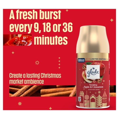 Glade Automatic Spray Refill Warm Apple Pie Air Freshener 269ml