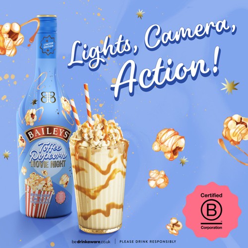Baileys Toffee Popcorn 70cl