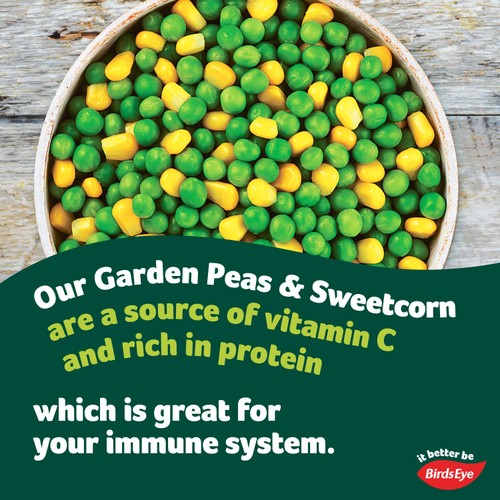 Birds Eye Garden Peas & Sweetcorn 640g