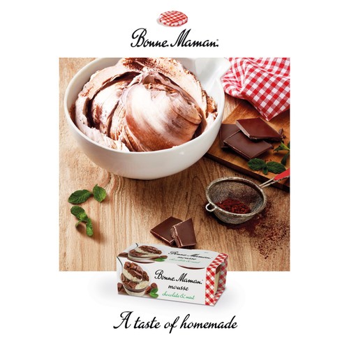 Bonne Maman Chocolate & Mint Mousse 2 x 70g