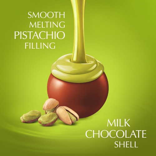 Lindt Lindor Pistachio Chocolate Truffles Box 200g