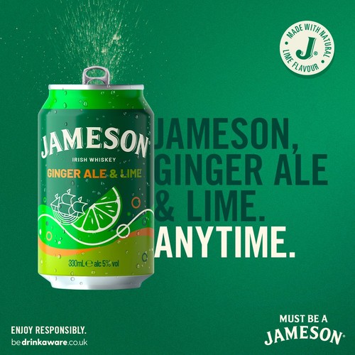 Jameson Ginger & Lime Can