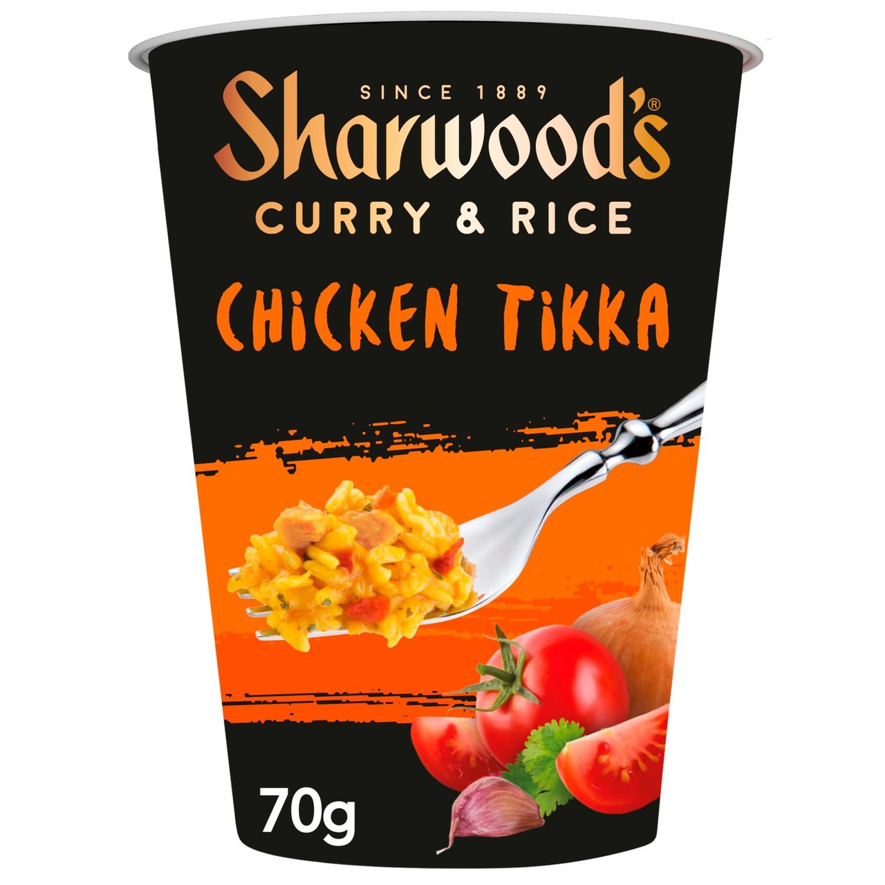 Sharwoods Chicken Tikka Curry Rice Pot 70g