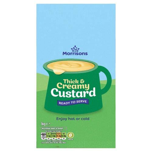 Morrisons ready to serve custard