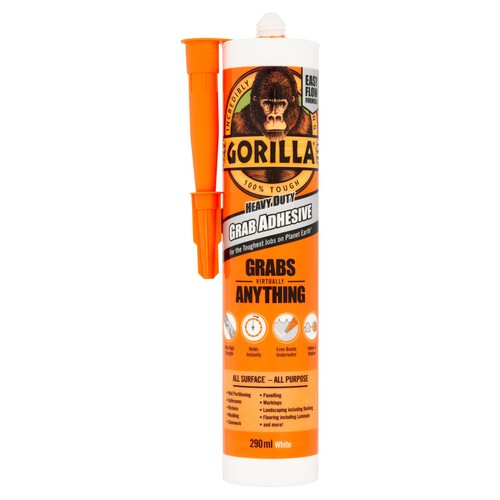 Gorilla Heavy Duty Grab Adhesive 290Ml