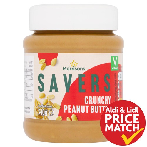 Morrisons Savers Crunchy Peanut Butter