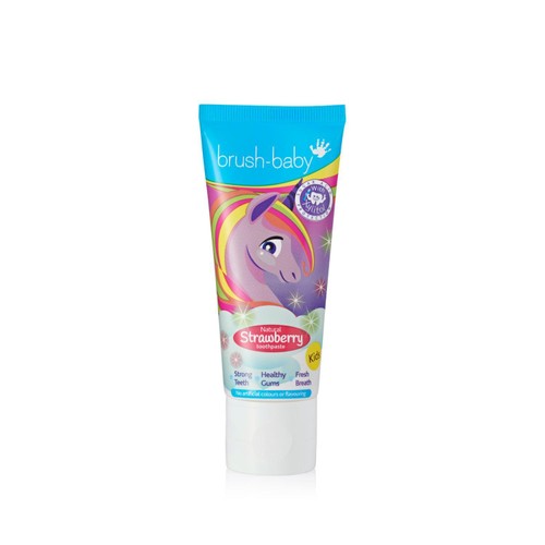 Morrisons brush natural strawberry toothpaste