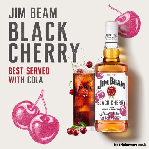 Jim Beam Red Stag Black Cherry Kentucky Bourbon Whiskey