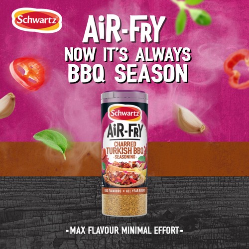 Schwartz Air Fry Charred Turkish Bbq Seasoning 115g