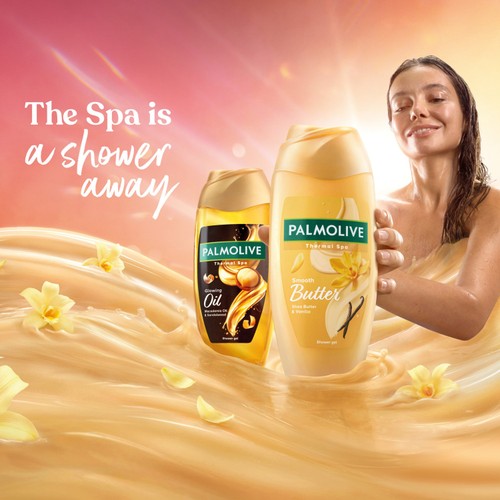 Palmolive Thermal Spa Smooth Butter Shower Gel Body Wash