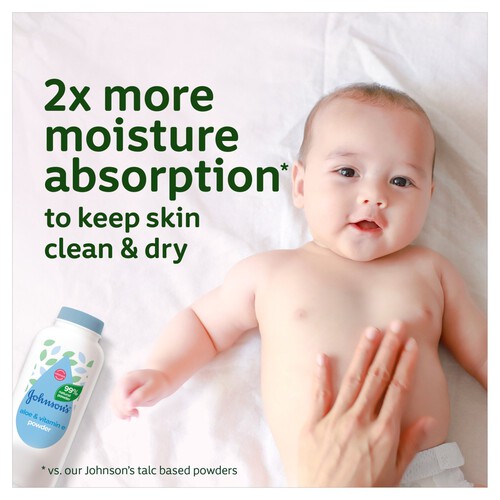 Johnsons Baby Aloe & Vitamin E Natural Powder