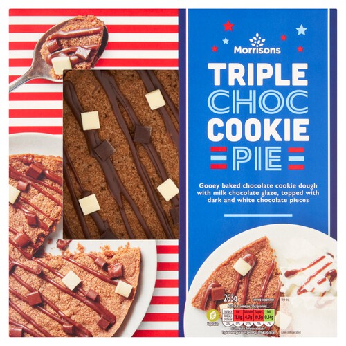 Morrisons Triple Chocolate Cookie Pie